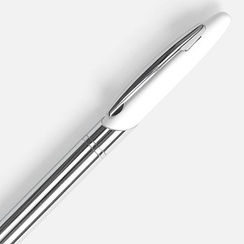 Ручка шариковая Dagger Soft Touch, белая