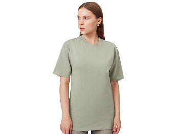 Футболка из френч терри Warsaw унисекс 220гр, оливковый