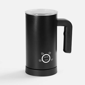 Электрический вспениватель молока Creamistry, черный