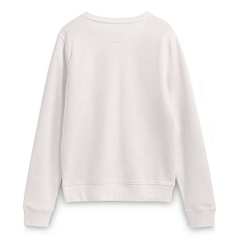 Свитшот унисекс BNC Inspire (Organic), молочно-белый