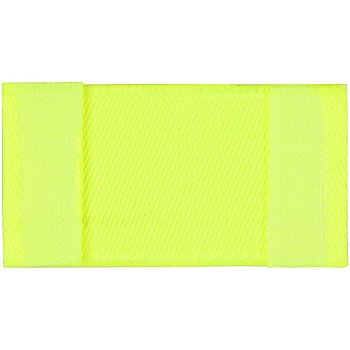 Лейбл тканевый Epsilon, XXS, желтый неон