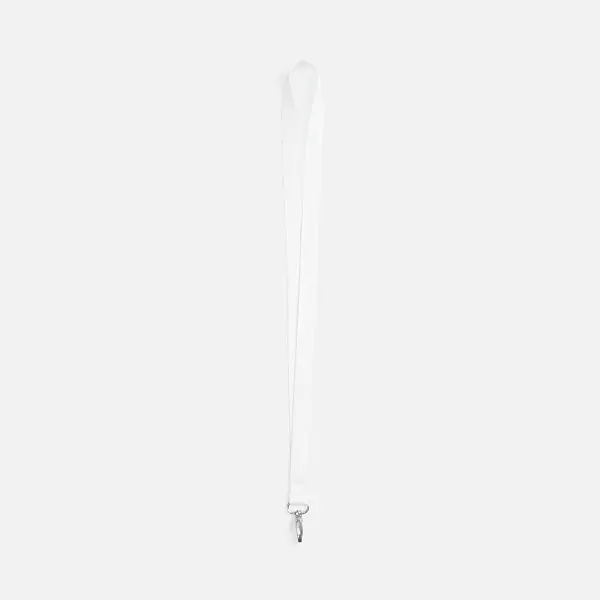 Лента для бейджа Pin, белая